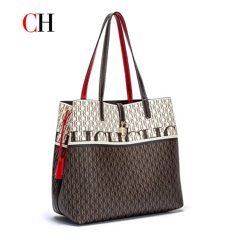 Women Bags 2026 Trends - CH レディースハンドバッグ大容量ショルダーバッグレディースハンドバッグ高級ブランド 2026 新多機能ファッションデザインクラシックレトロ