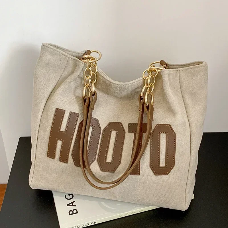 無地のショルダーバッグ、トレンド感のあるレタープリントのトー - Women Hand Bags For Office のレビューと価格