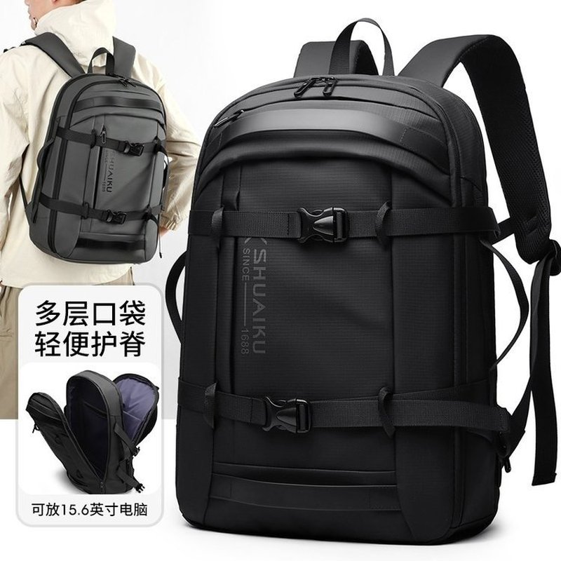 ブランドナイロンメンズバックパック防水大容量旅行ショルダーバ - Women Bags Branded のレビューと価格